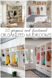 5 Best Hacks For A Stylish And Functional Mudroom